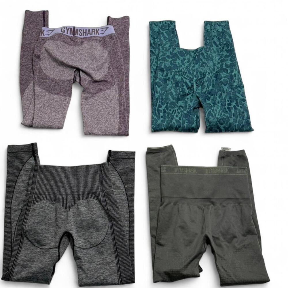 Gymshark Bundle of 4 Leggings women’s size XS - Picture 2 of 5
